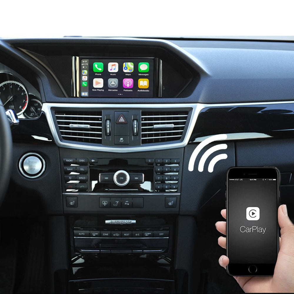 Wireless Apple CarPlay/Android Auto for Mercedes-Benz A/B/C/E/GLK/GLA/ML/SLK Class with NGT4.5/4.7/ NTG5