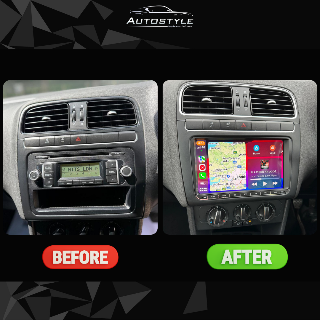 VW / Seat / Skoda UNIVERSAL Apple Carplay / Android Auto 9" Stereo Upgrade