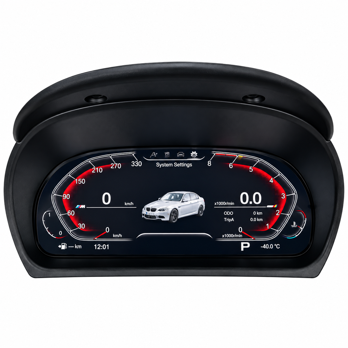 BMW 3 Series Virtual Clock Instrument Cluster Digital Dash Upgrade E90 E91 E92 E93 Series