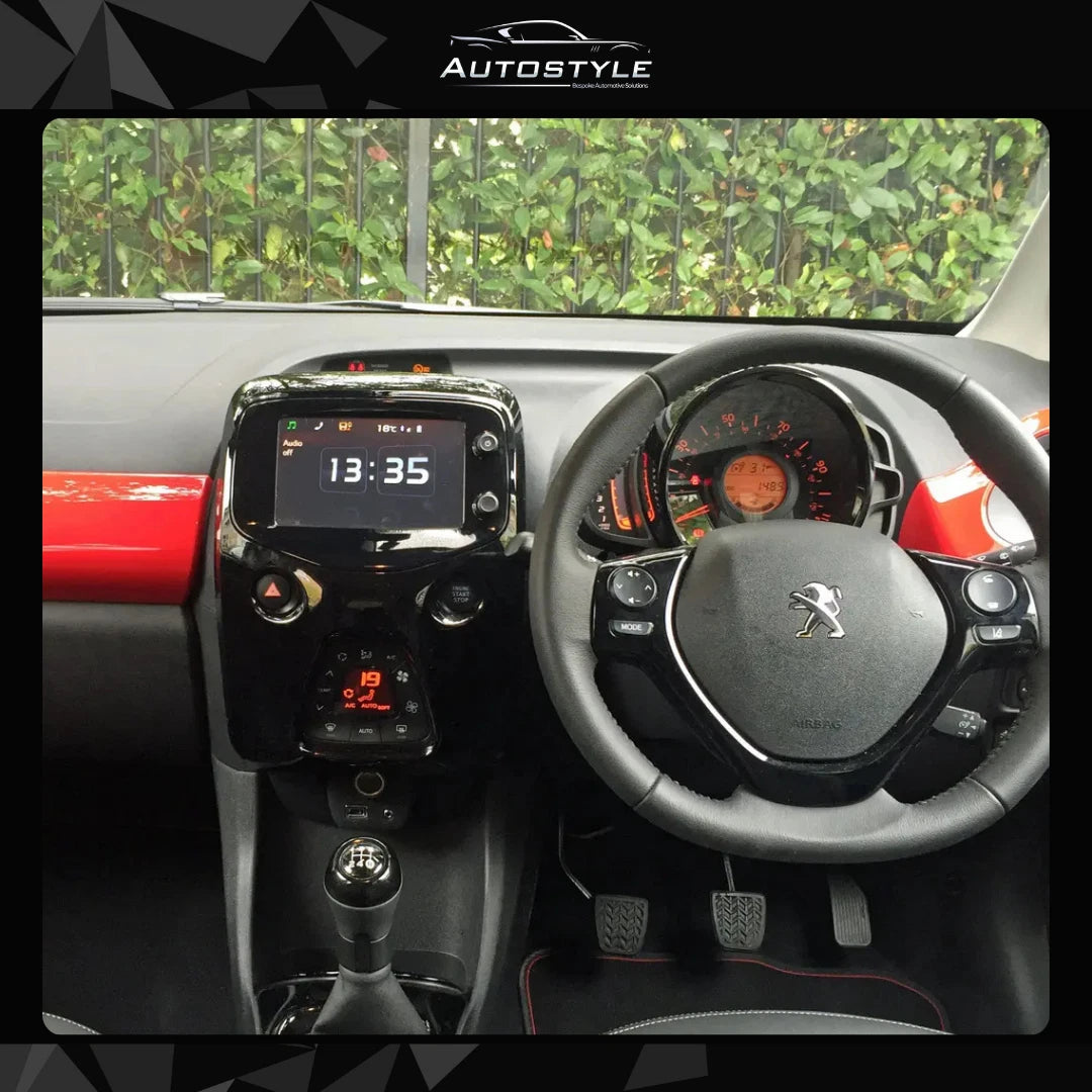 Citroen C1 Peugeot 108 Toyota Aygo Apple Carplay / Android Auto 9" Stereo Upgrade (2014-21)