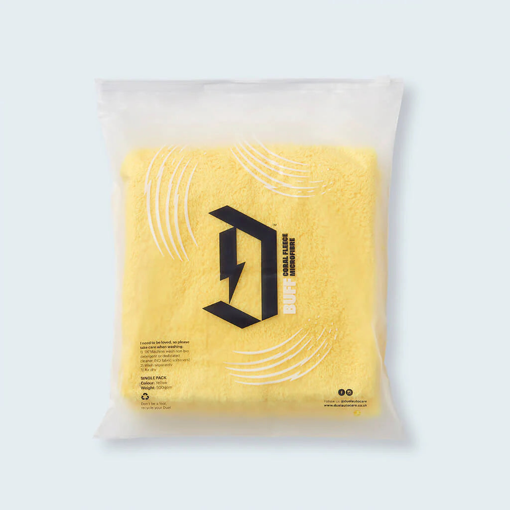 Duel Coral Fleece Microfibre Cloth 40cm*40cm 500gsm