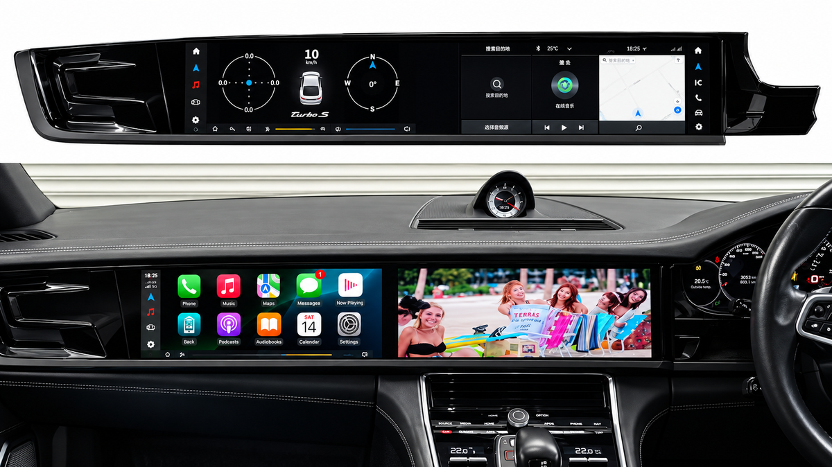Porsche Panamera 970 971 12.3” Dual Screen Upgrade Carplay