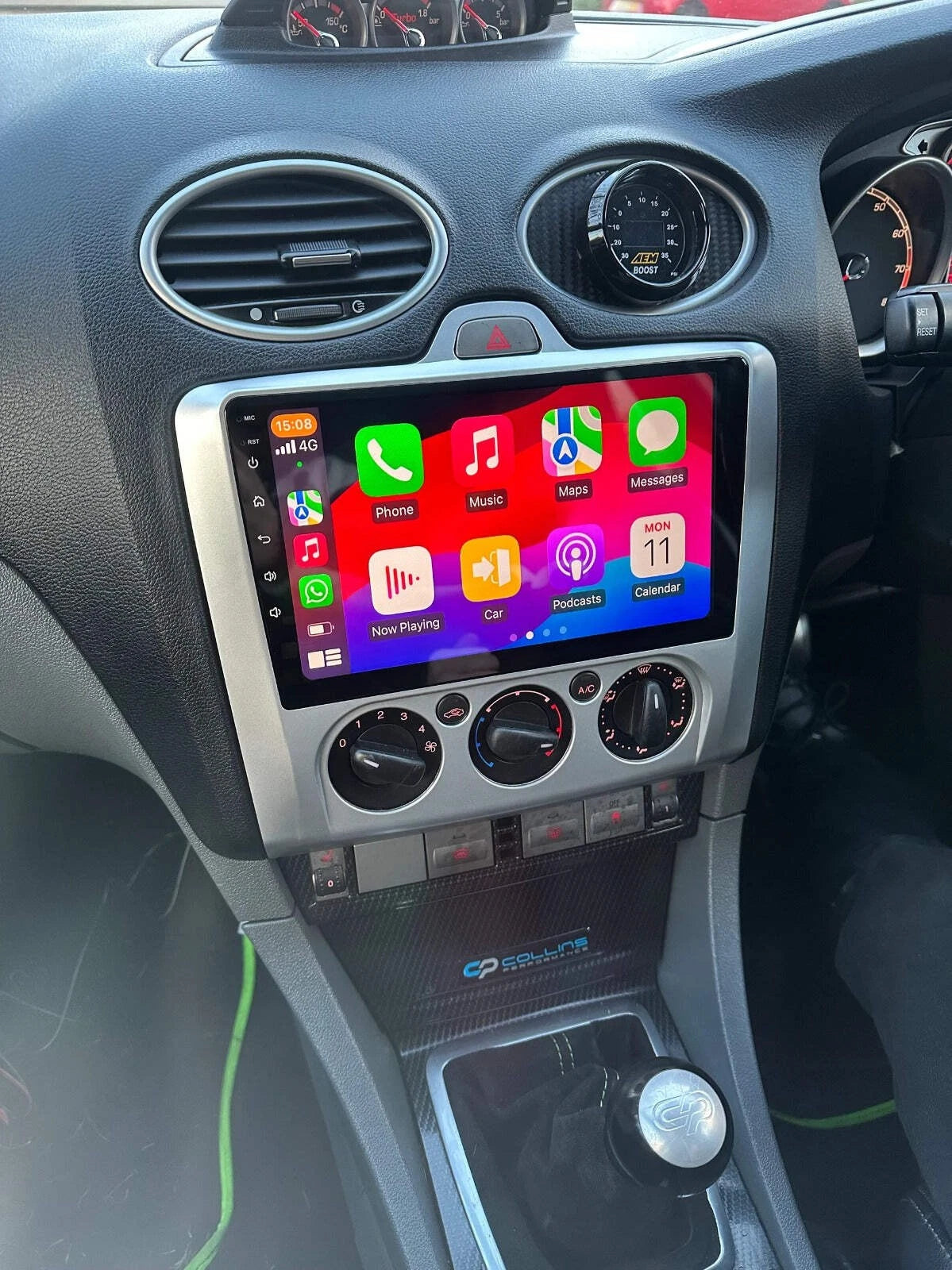 Ford Focus 2 Mk 2 Apple Carplay / Android Auto 9" Stereo Upgrade 2004-2011