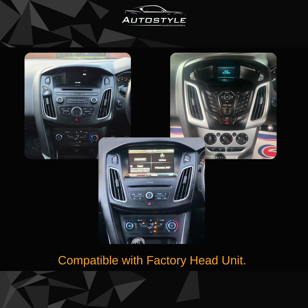Ford Focus Apple Carplay / Android Auto 9" Stereo Upgrade (2011-18)