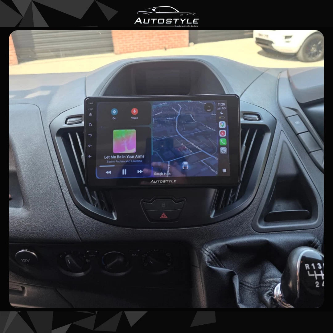Ford Transit Custom Apple Carplay / Android Auto 9" Stereo Upgrade (2012-2018)