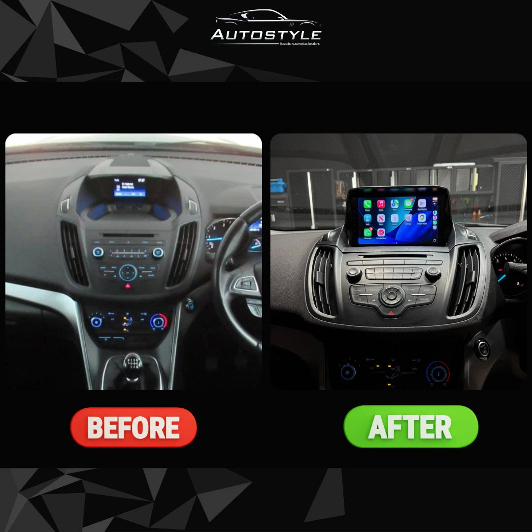 Ford Kuga C-Max Escape Apple Carplay / Android Auto 9" Stereo Upgrade 2013-2018