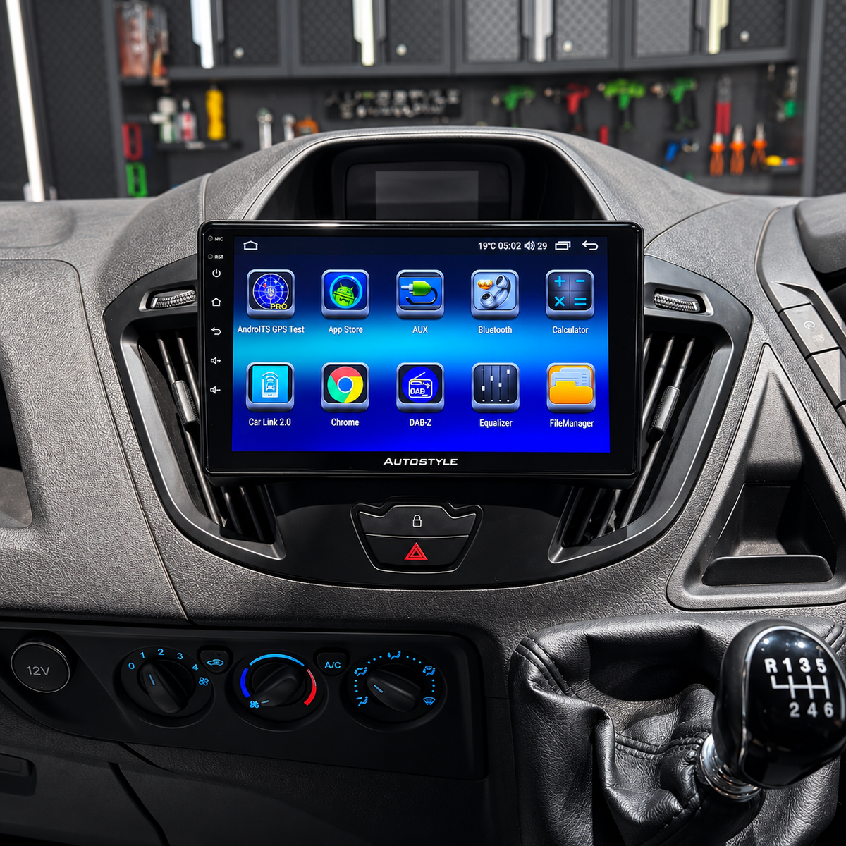 Ford Transit Custom Apple Carplay / Android Auto 9" Stereo Upgrade (2012-2018)
