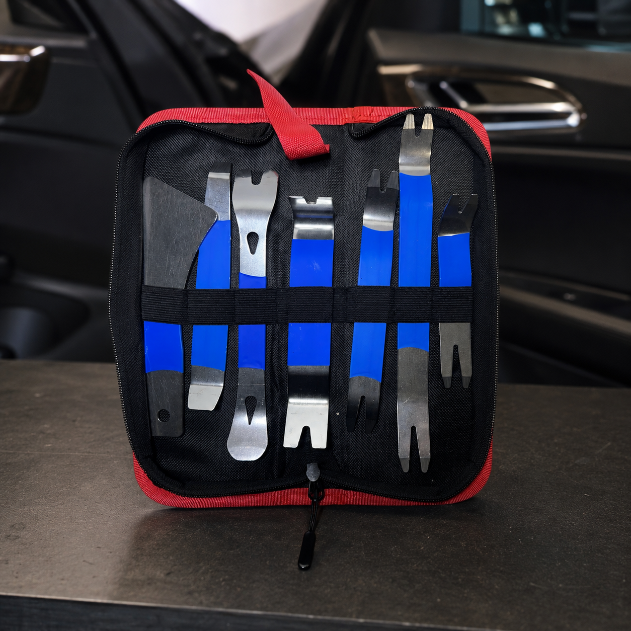 7 Piece Metal Interior Trim Removal Tool Kit