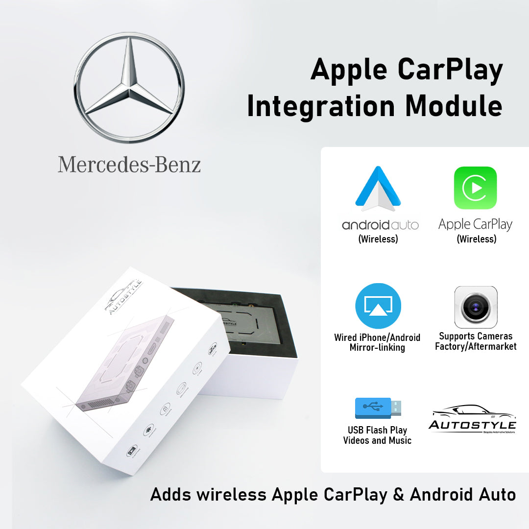 Wireless Apple CarPlay/Android Auto for Mercedes-Benz GLA With NTG 6