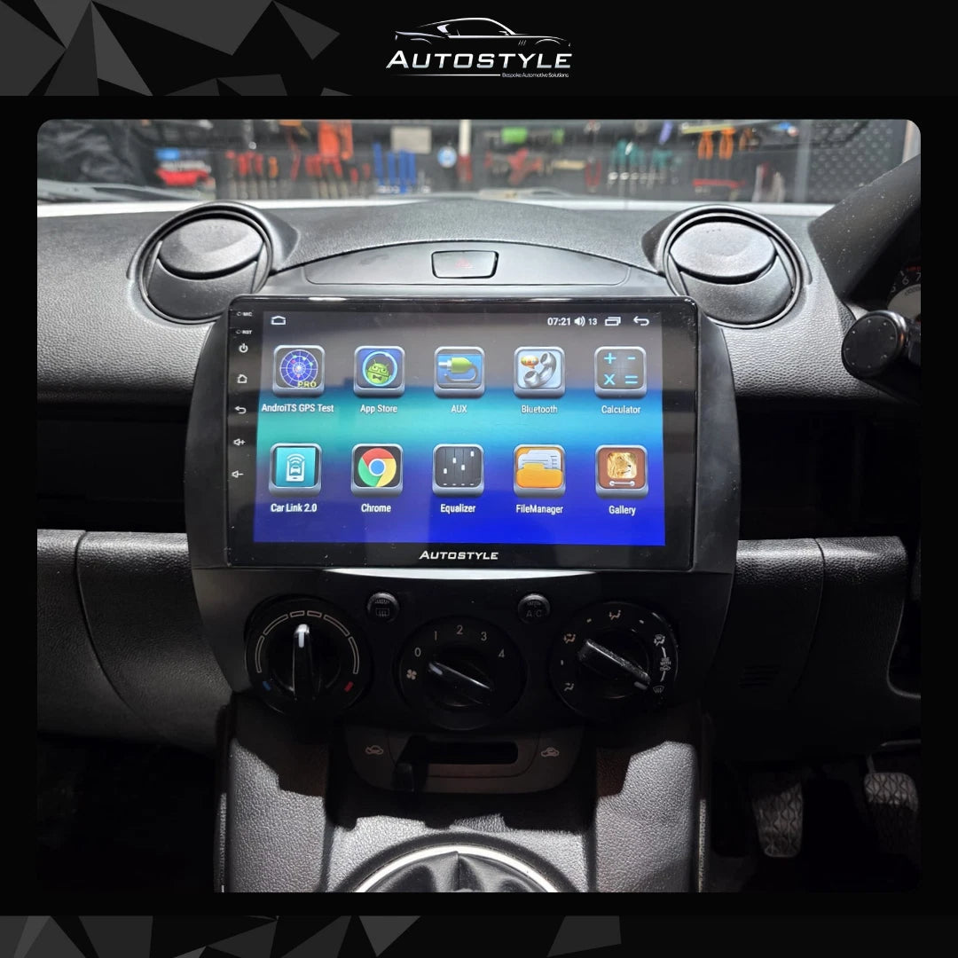 Mazda 2/ DE Demio Apple Carplay / Android Auto 9" Stereo Upgrade 2007-2015