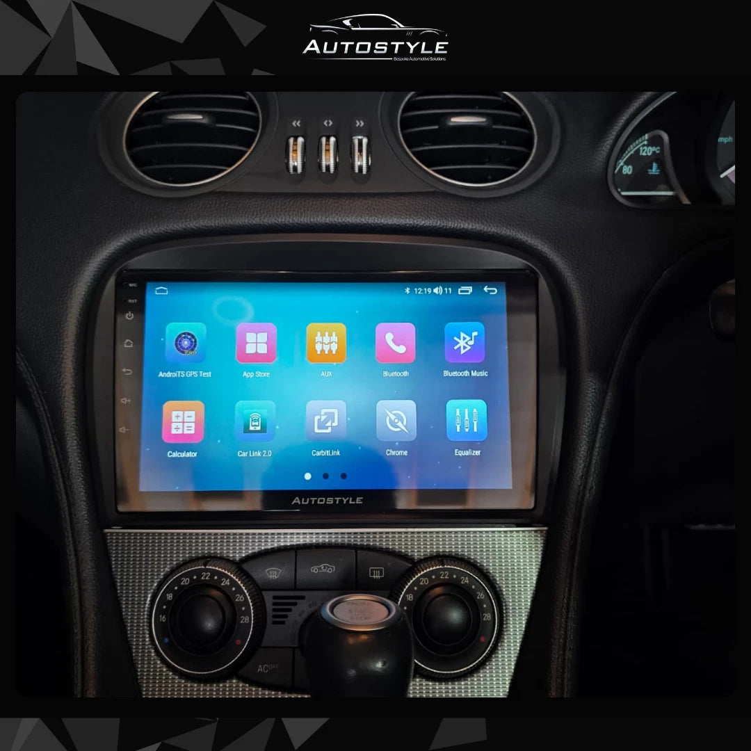 Mercedes-Benz SL Class R230 Apple Carplay / Android Auto 9" Stereo Upgrade