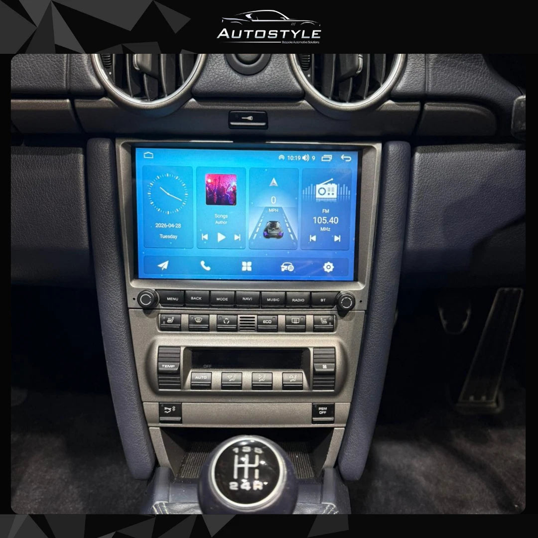 Porsche BOXSTER Apple Carplay / Android Auto 9" Stereo Upgrade