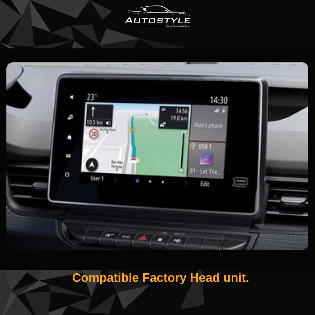 Renault Kangoo Apple Carplay / Android Auto 10" Stereo Upgrade 2019-2025