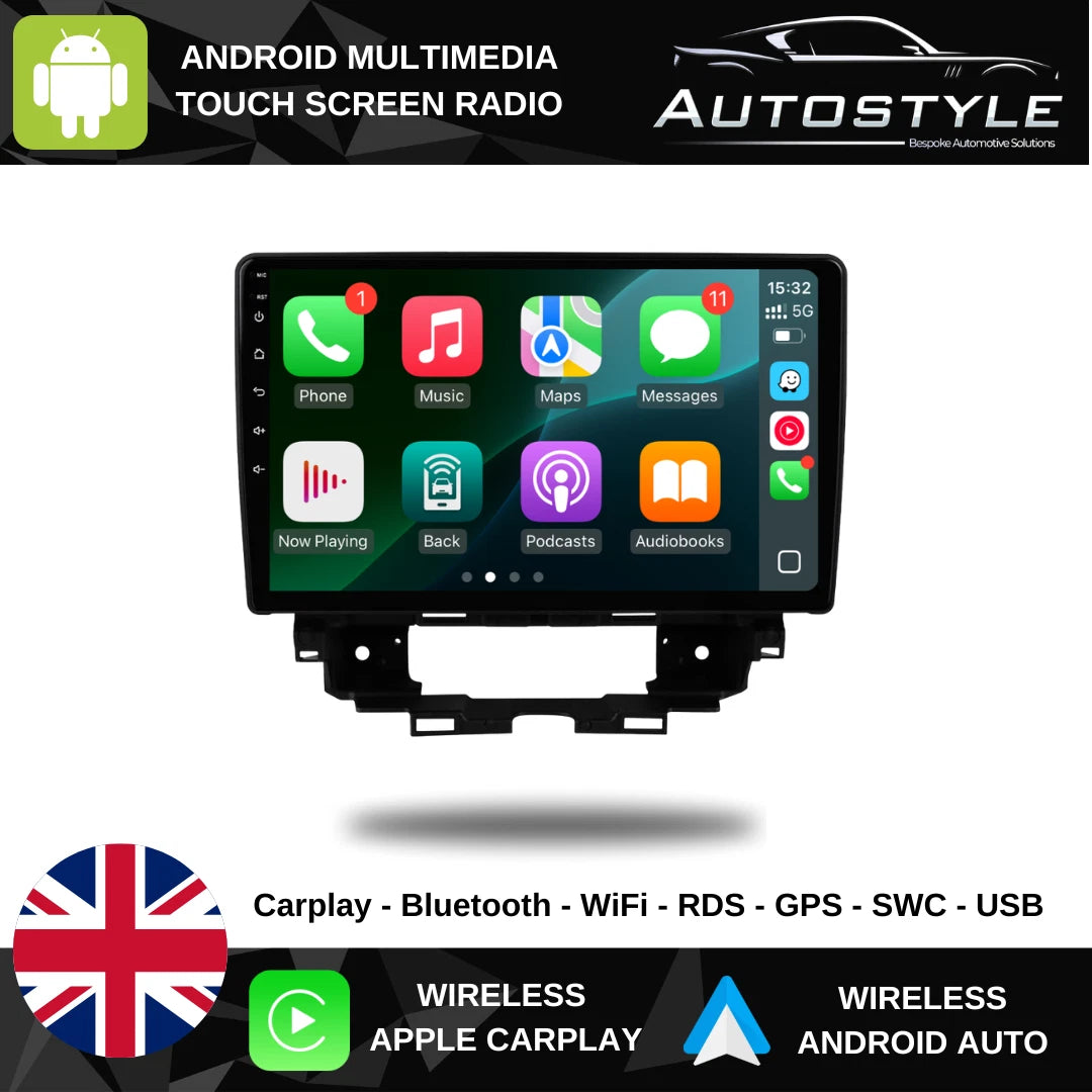 Renault Kangoo Apple Carplay / Android Auto 10" Stereo Upgrade 2019-2025