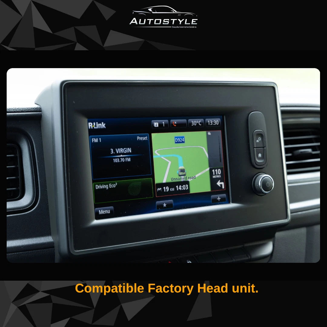 Renault Master Nissan NV400 Apple Carplay / Android Auto 10" Stereo Upgrade 2019