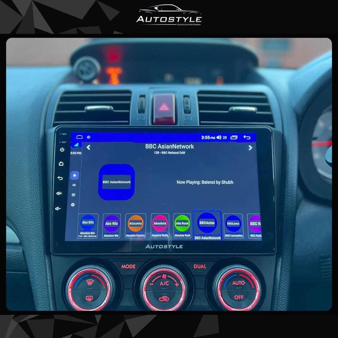 Subaru Forester 4 SJ Impreza XV WRX Apple Carplay / Android Auto 9" Stereo Upgrade RHD 2012-15