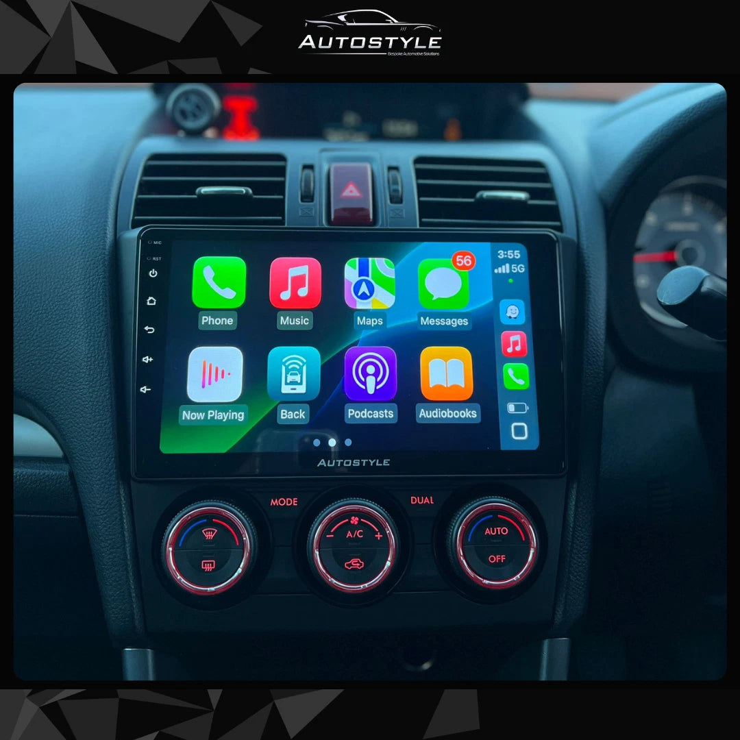 Subaru Forester 4 SJ Impreza XV WRX Apple Carplay / Android Auto 9" Stereo Upgrade RHD 2012-15