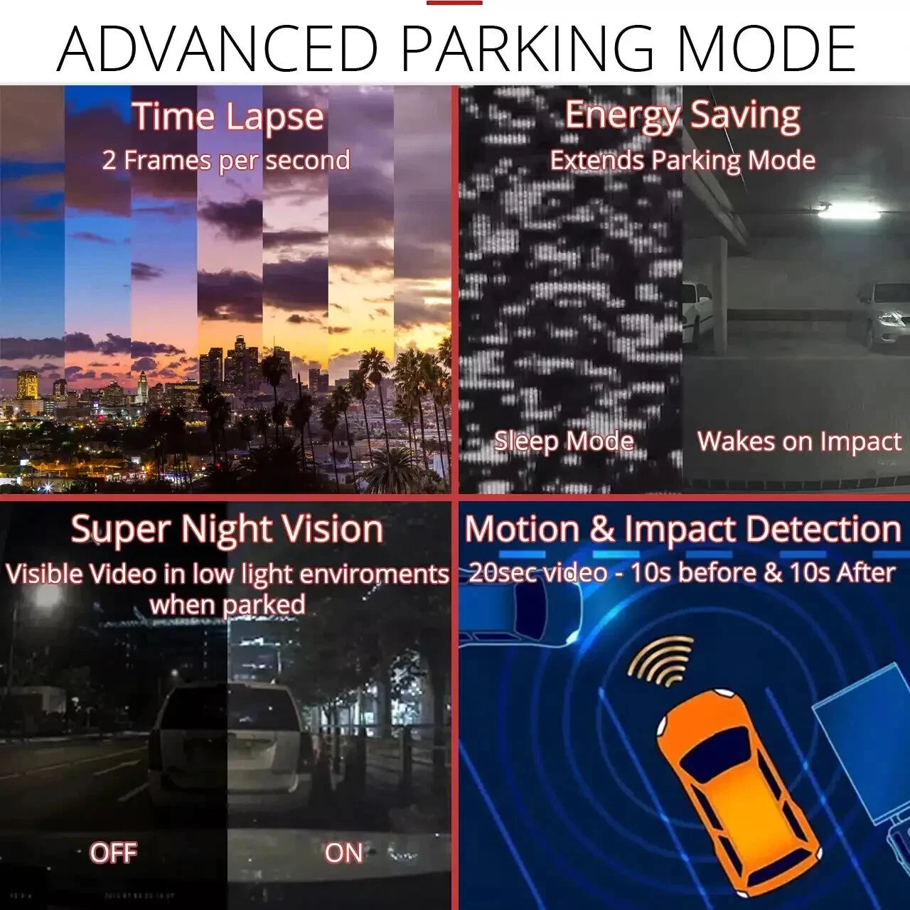 Thinkware Dash Cam Q200 2K Camera Dash Camera
