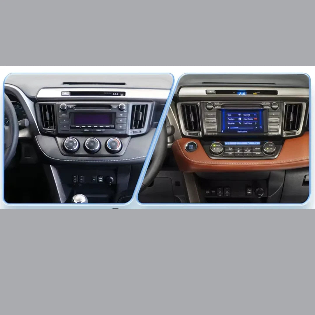 Toyota RAV4 XA40 XA50 Apple Carplay / Android Auto 9" Stereo Upgrade 2012-2018