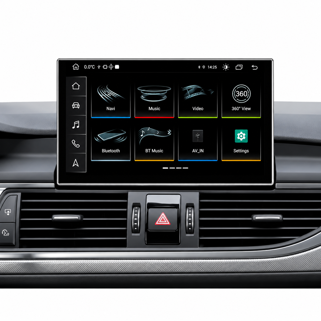 Audi A6 Apple Carplay / Android Auto 9" Flip-Out Stereo Upgrade (2011-2018)