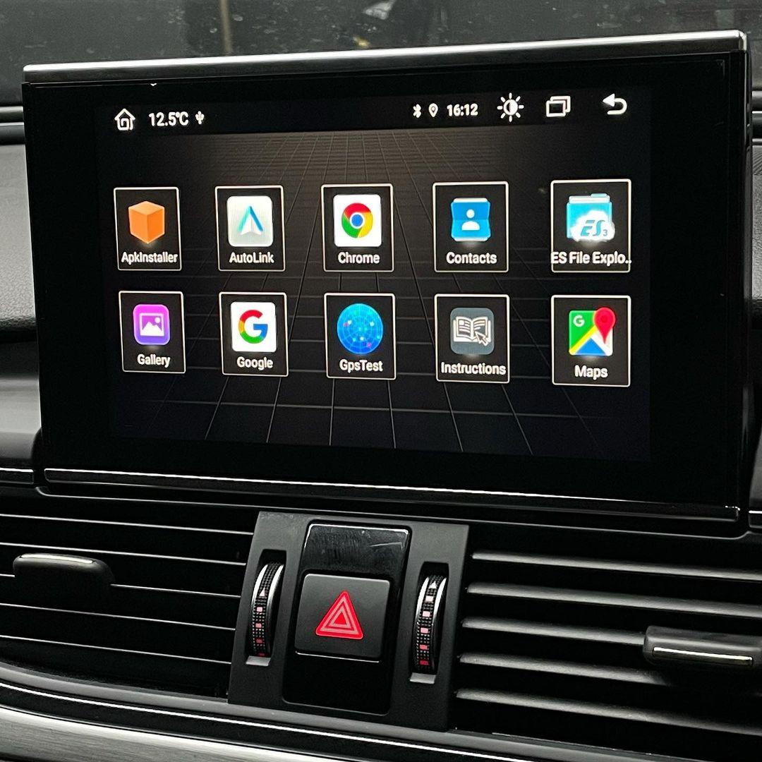 Audi A6 (2011-2018) 9" Flip-Out Android Screen Upgrade and Wireless Apple CarPlay - AUTOSTYLE UK