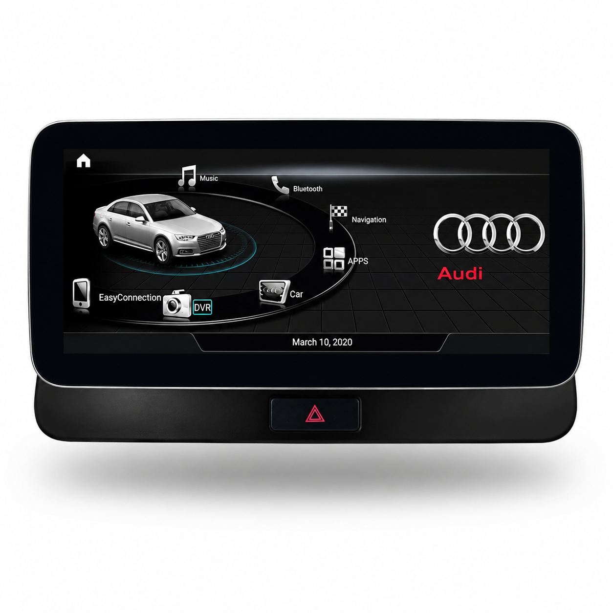 Audi Q5 (2009-2016) Apple CarPlay Android Auto 10.25" Touch Screen RHD