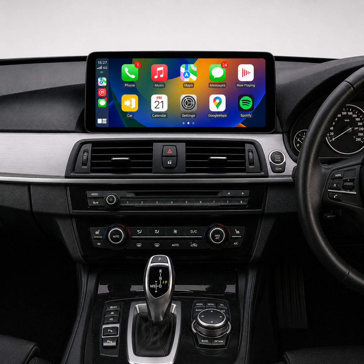 BMW 5 Series F10 F11 GT F07 (2010-2017) NBT Apple CarPlay Android Auto 12.3" Touch Screen