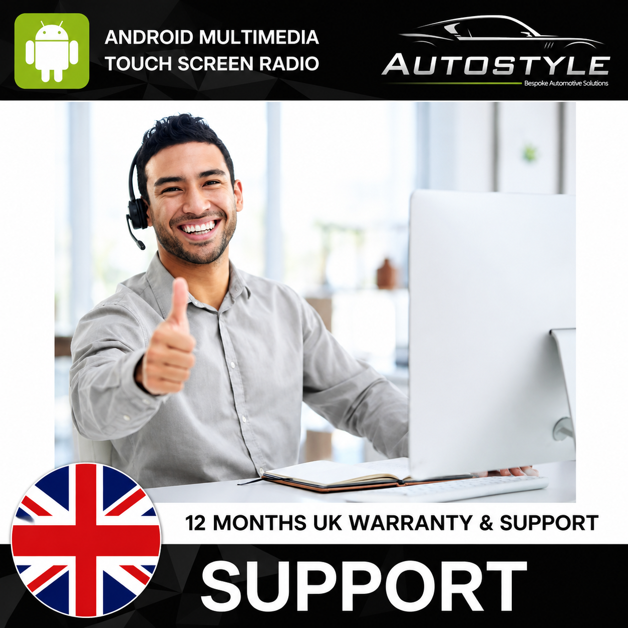 Ford Fiesta Apple Carplay / Android Auto 9" Stereo Upgrade (2008-2017)