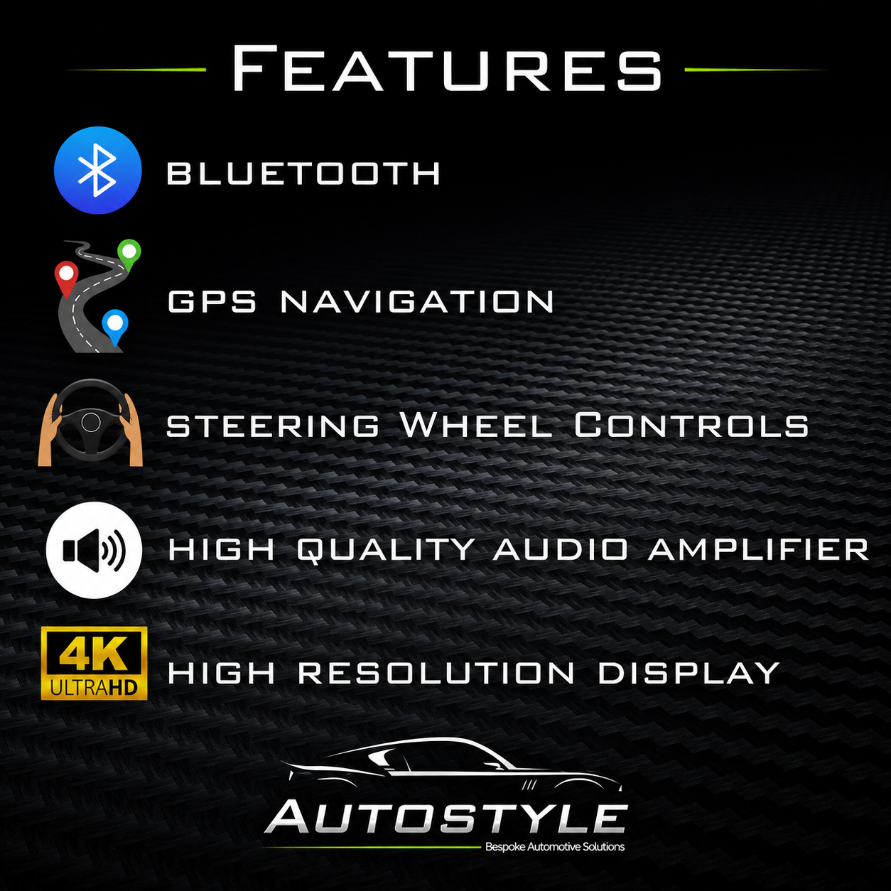 Ford Fiesta Apple Carplay / Android Auto 9" Stereo Upgrade (2008-2017)