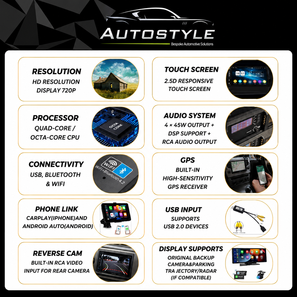 Ford Fiesta Apple Carplay / Android Auto 9" Stereo Upgrade (2008-2017)