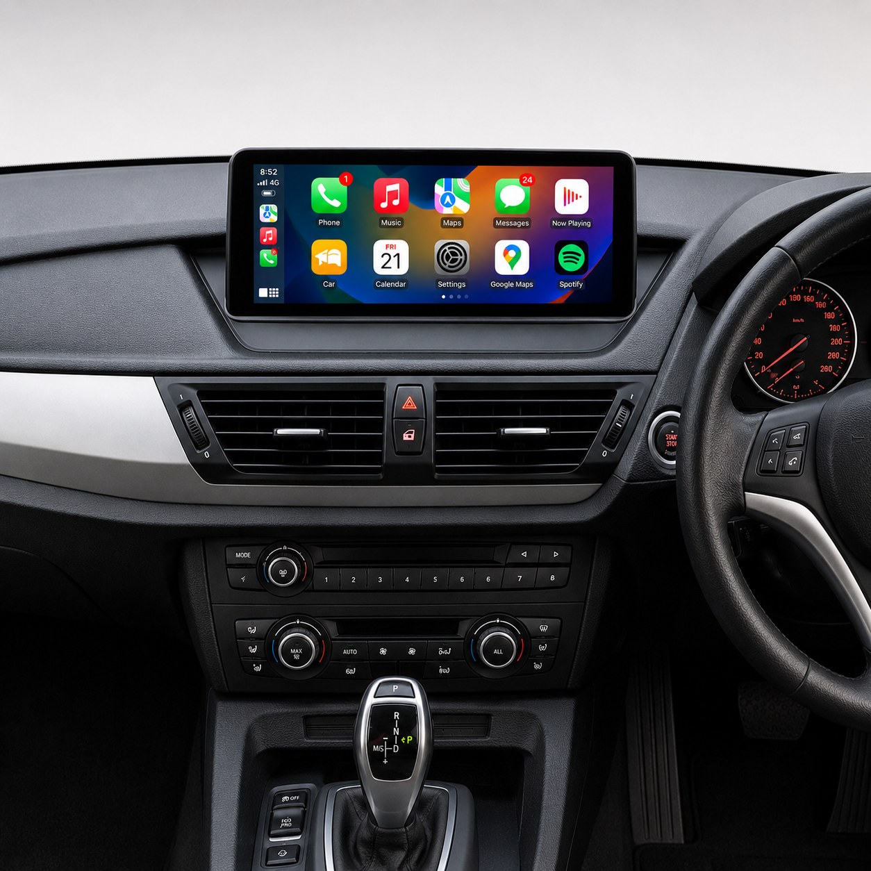 BMW X1 E84 (2009-2015) CIC iDrive Apple CarPlay Android Auto 10.25" Touch Screen