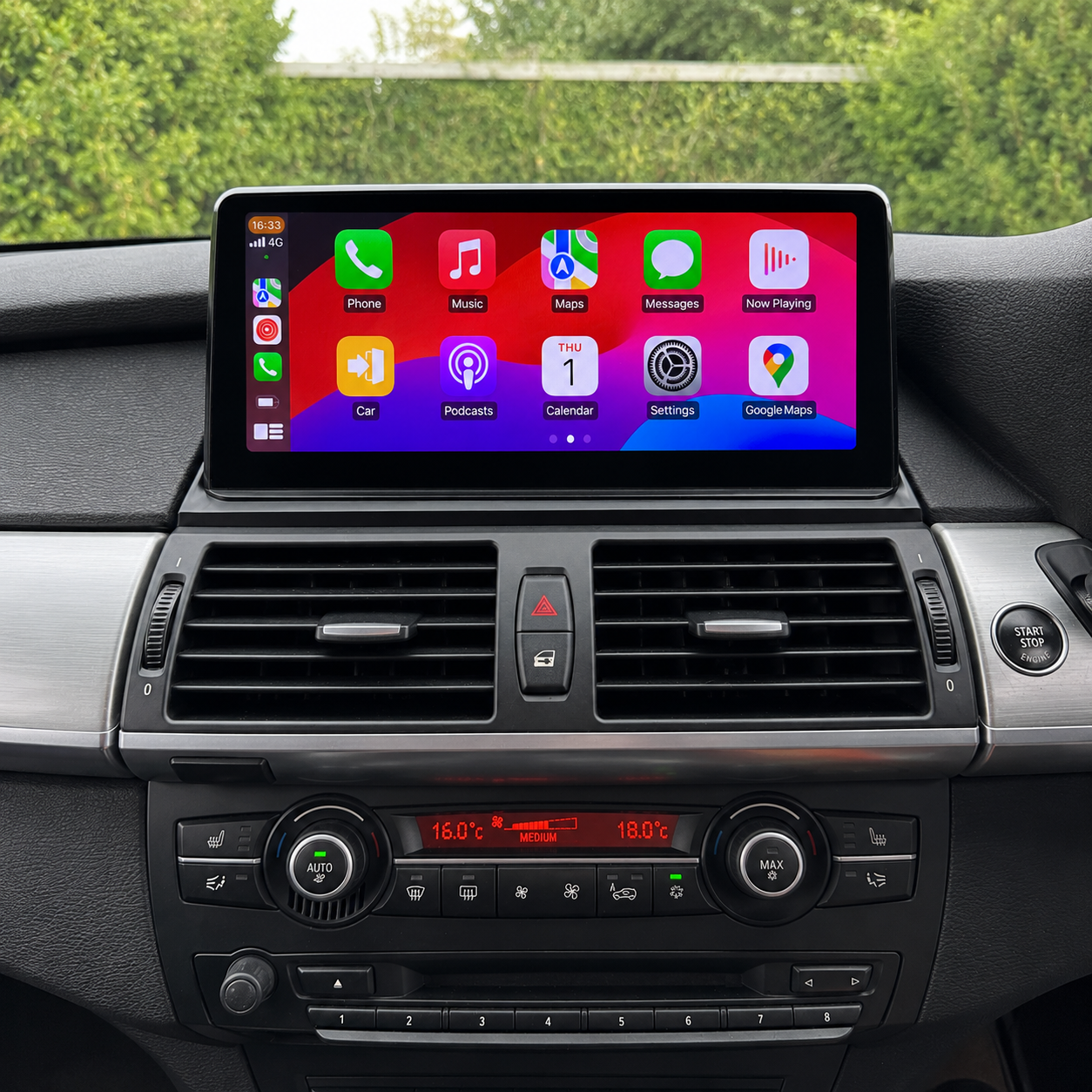 BMW X5 E70 (2011-2013) CIC Apple CarPlay Android Auto 10.25" Touch Screen