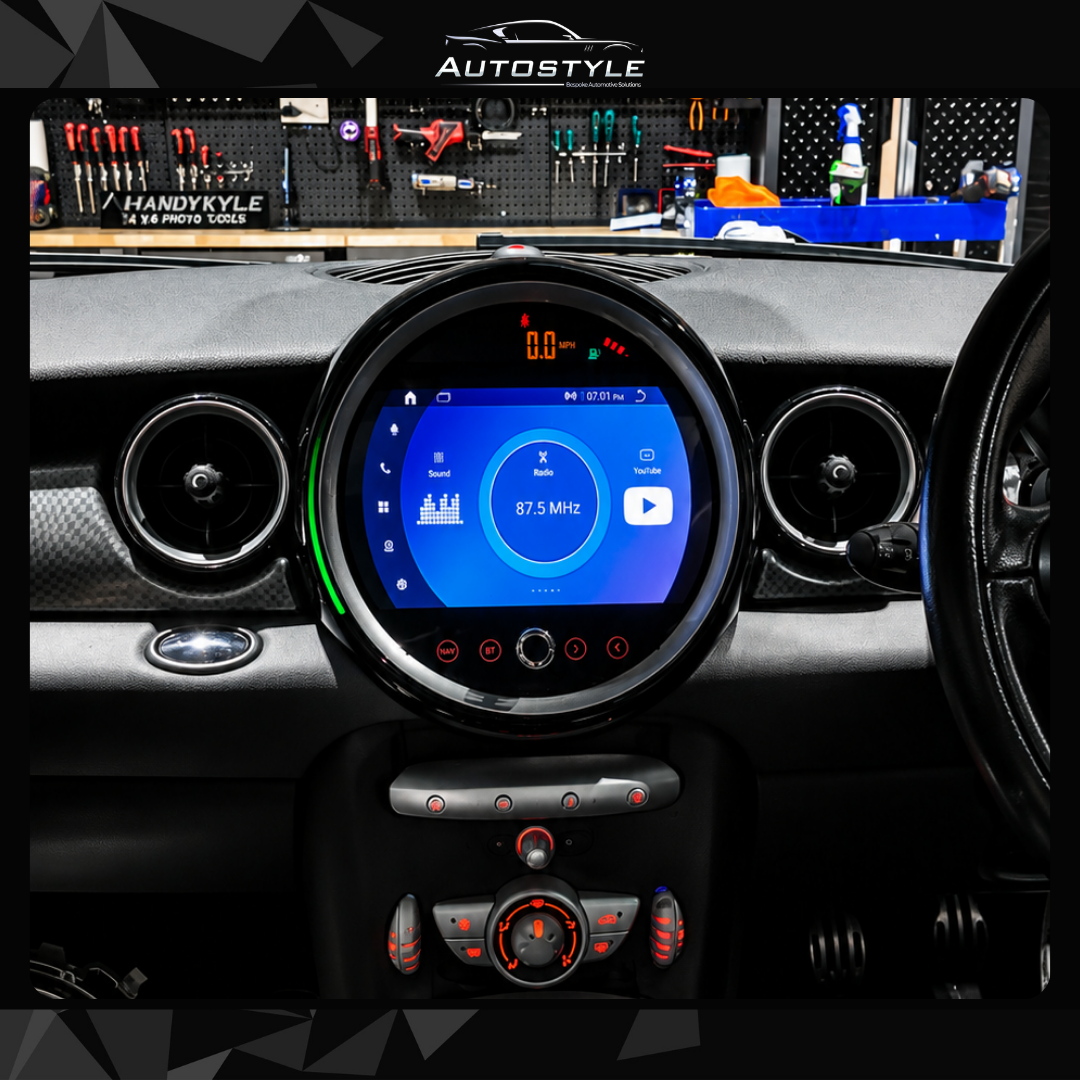 Mini COOPER S ONE CLUBMAN Apple Carplay / Android Auto 9" Stereo Upgrade R55 R56 R57 R58 R59