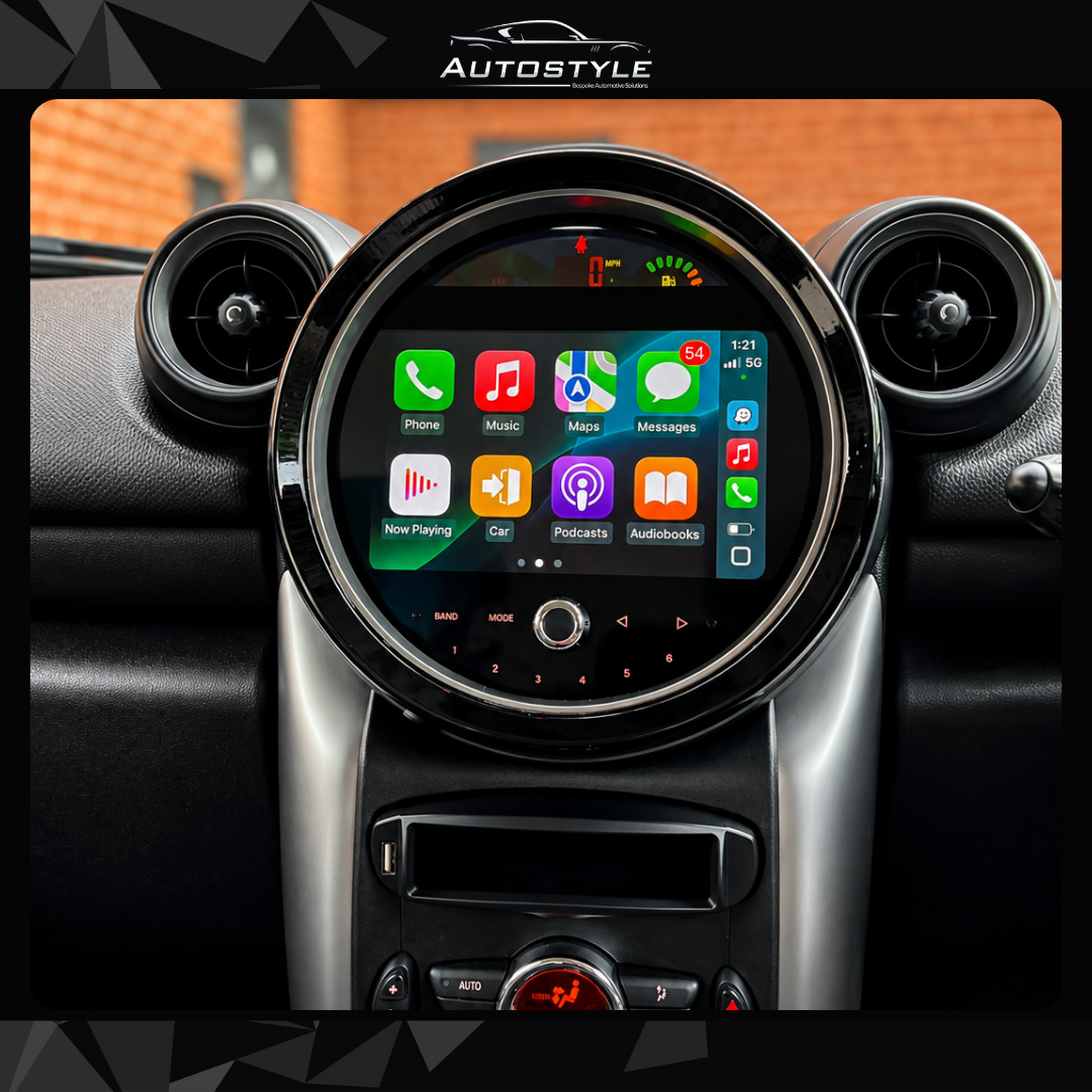 Mini Cooper S Countryman Apple Carplay / Android Auto 9" Stereo Upgrade R60 R61 2013-2016