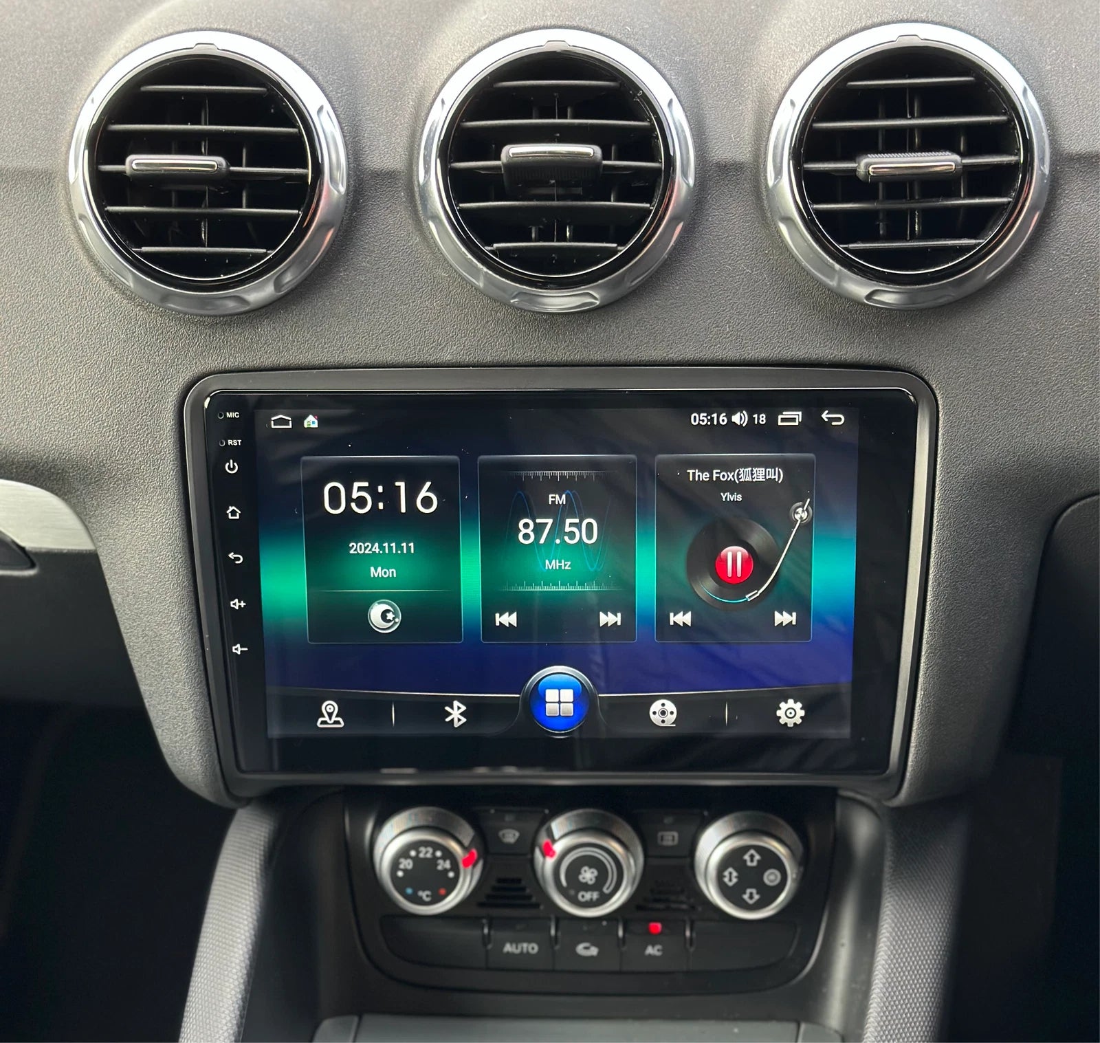Audi TT Apple Carplay / Android Auto 9" Stereo Upgrade (2006-2014)