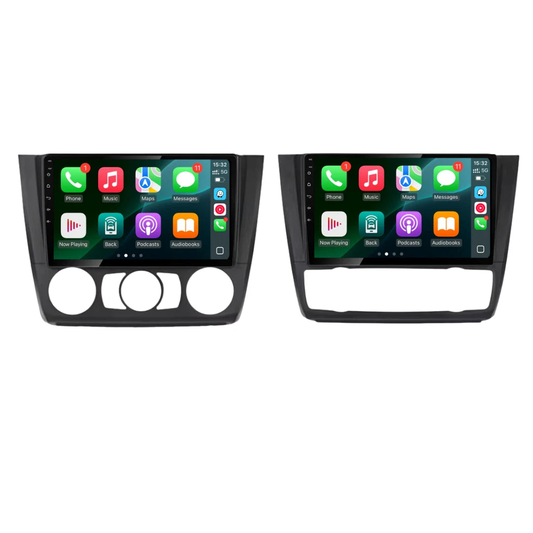 BMW 1 Series E81 E82 E87 E88 Apple Carplay / Android Auto 9" Stereo Upgrade (2004-2011)