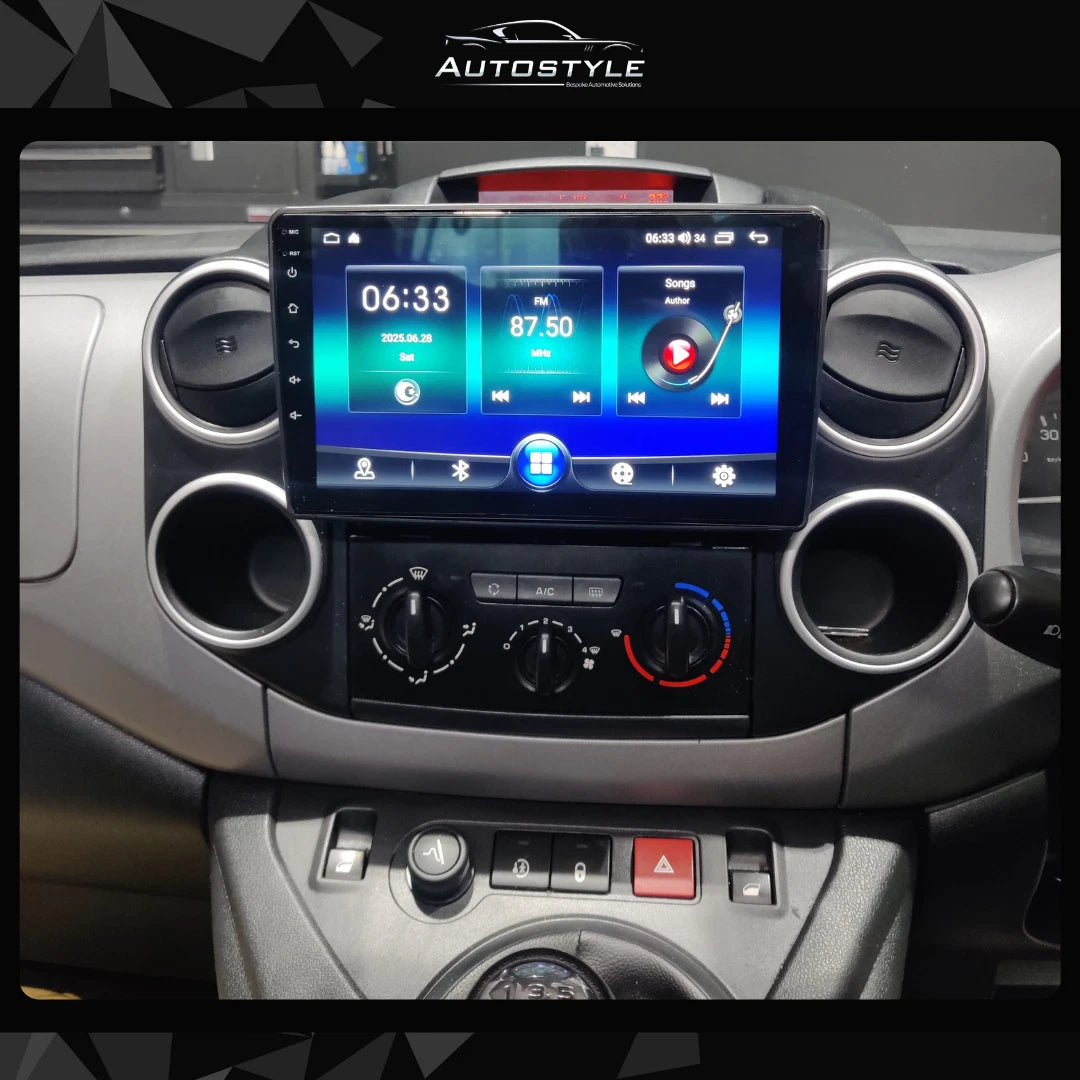 Citroen Berlingo 2, C2, C3 Apple Carplay / Android Auto 9" Stereo Upgrade (2001-2019)