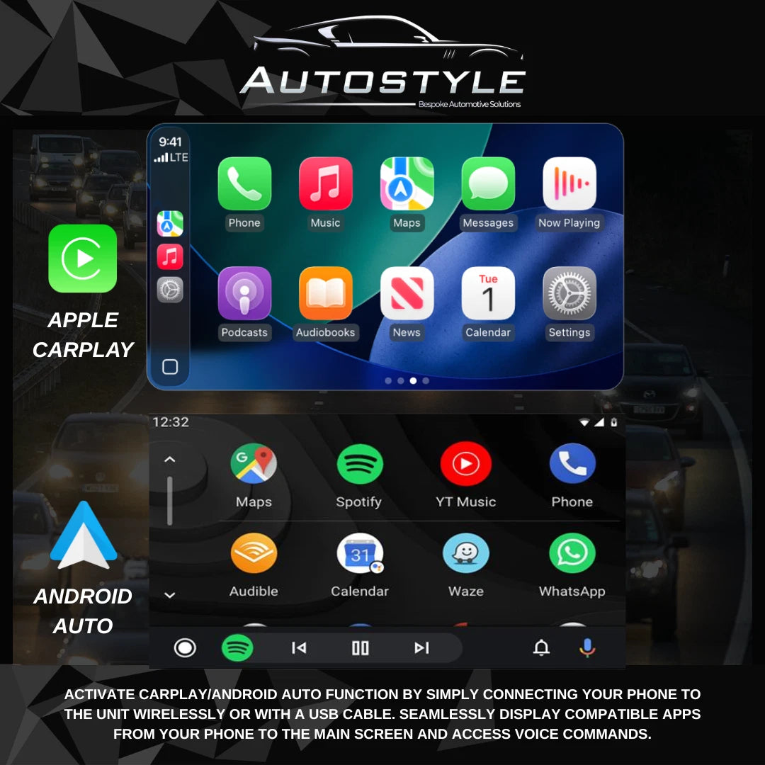 Citroen Relay Apple Carplay / Android Auto 9" Stereo Upgrade