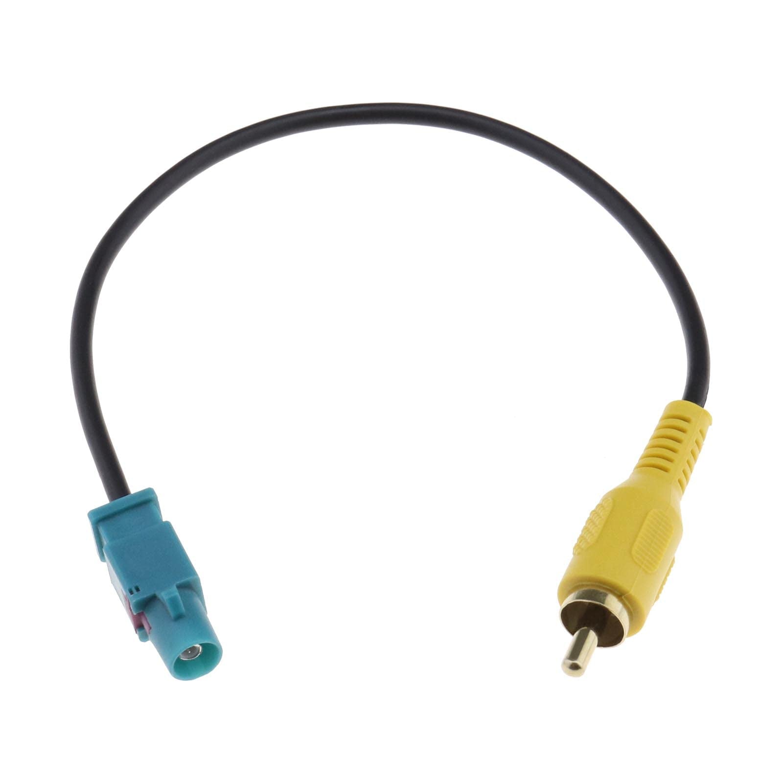 Fakra Male to RCA Male Reverse Camera converter Adapter for Aftermarket Screen