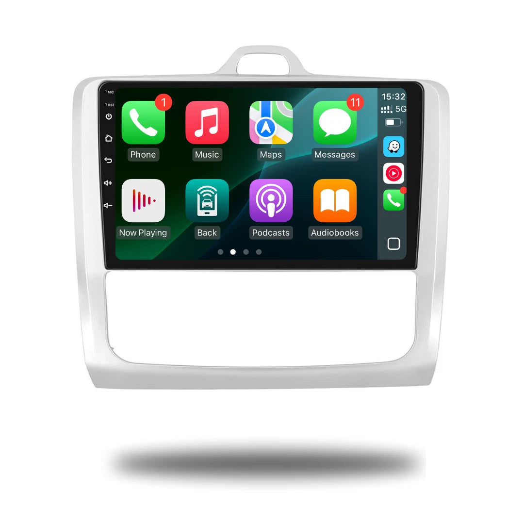 Ford Focus 2 Mk 2 Apple Carplay / Android Auto 9" Stereo Upgrade 2004-2011