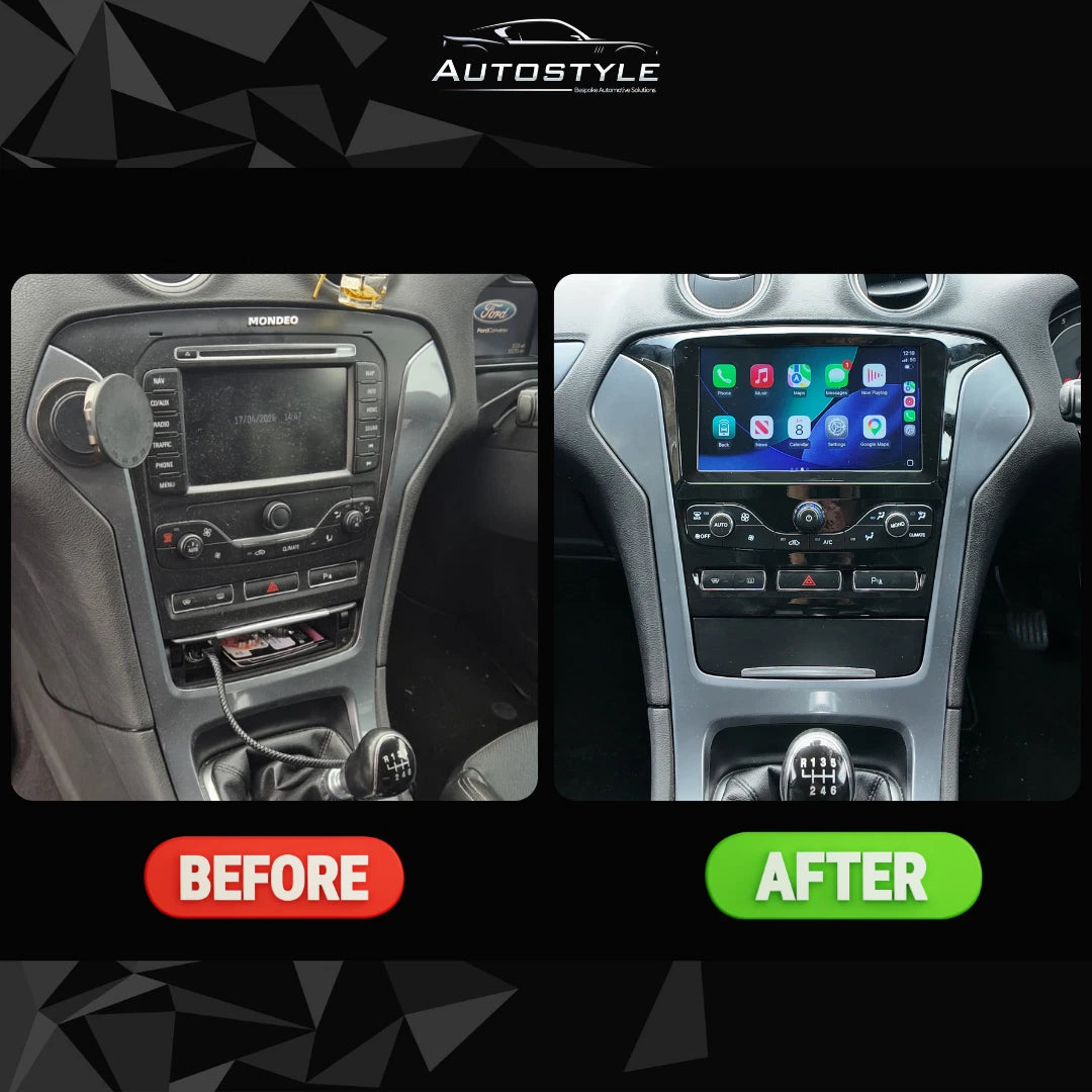 Ford Mondeo Apple Carplay / Android Auto 9" Stereo Upgrade 2010-2014