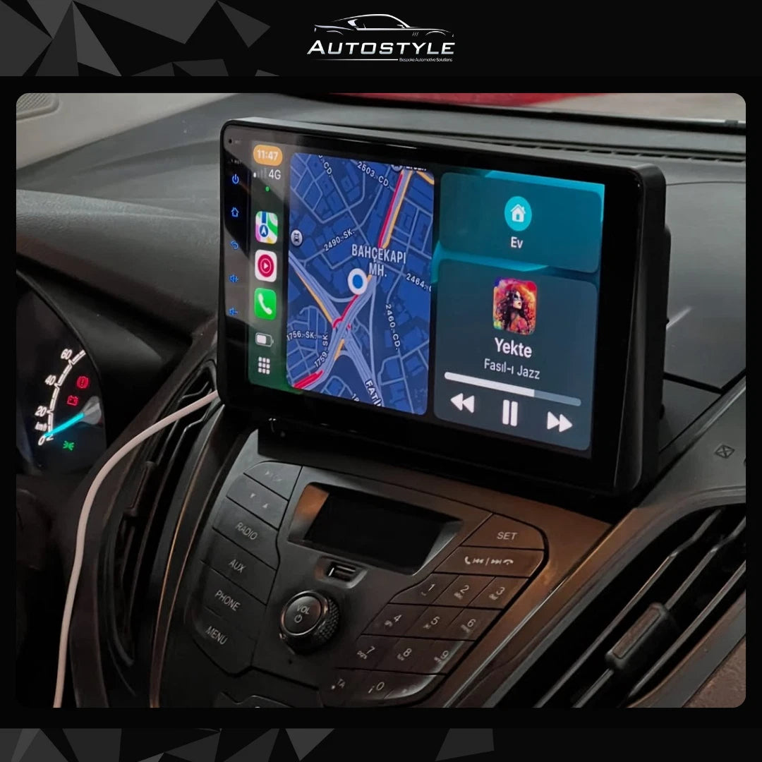 Ford Transit Courier Apple Carplay / Android Auto 9" Stereo Upgrade (2014-2018)