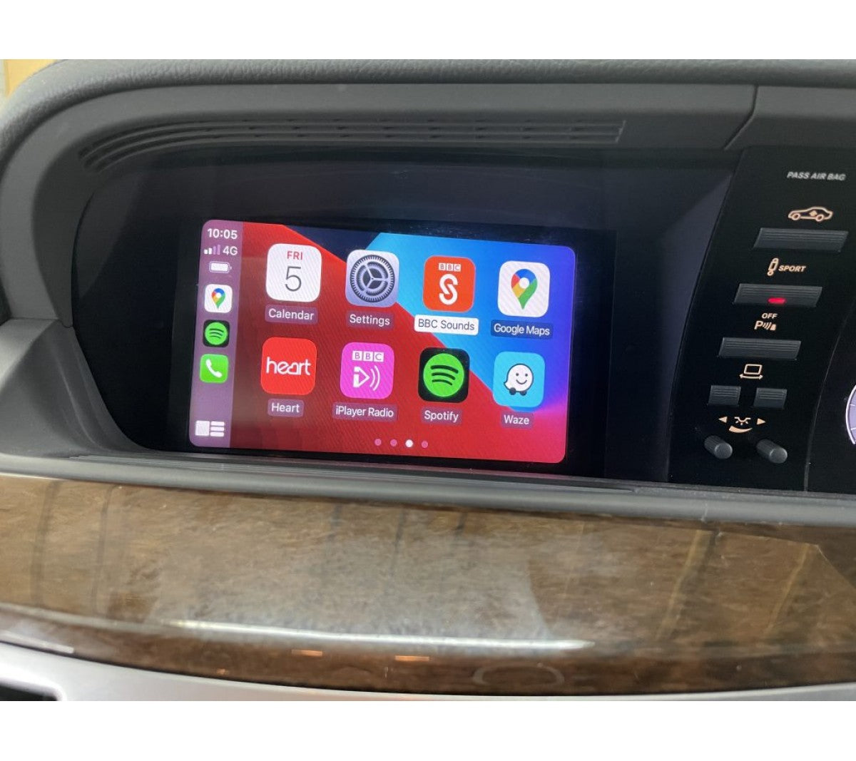 Wireless Apple CarPlay/Android Auto for Mercedes-Benz A/B/C/E/GLK/GLA/ML/SLK Class with NGT4.5/4.7/ NTG5
