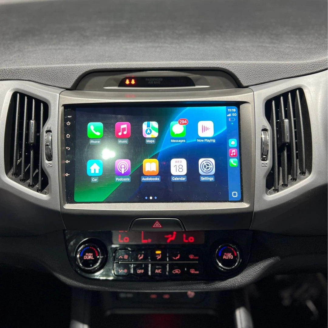 Kia Sportage Apple Carplay / Android Auto 9" Stereo Upgrade 2010-16