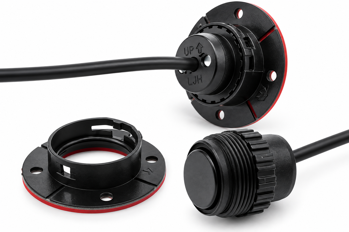 Flush-Fit Front Parking Sensor Kit – 4 Sensor System with Manual PDC Switch