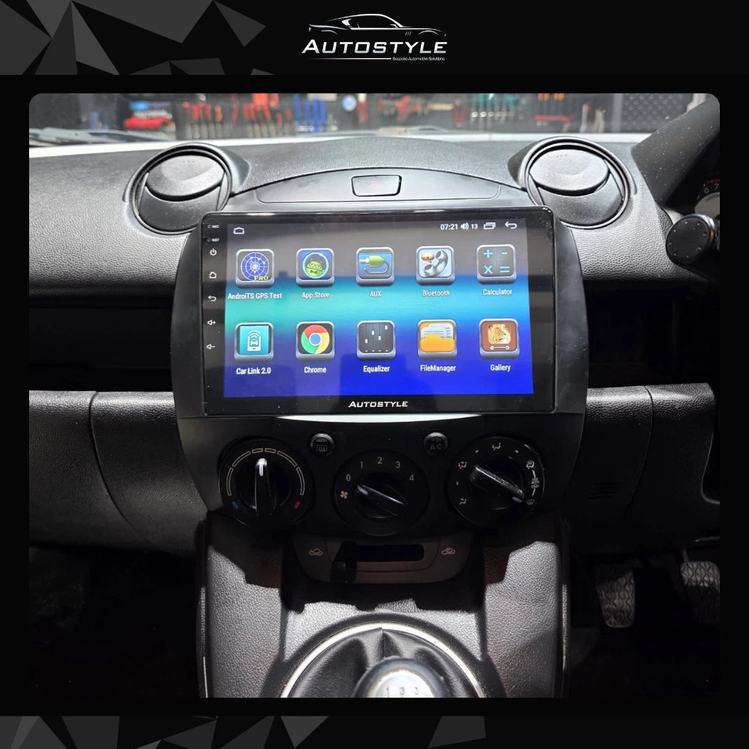 Mazda 2/ DE Demio Apple Carplay / Android Auto 9" Stereo Upgrade 2007-2015