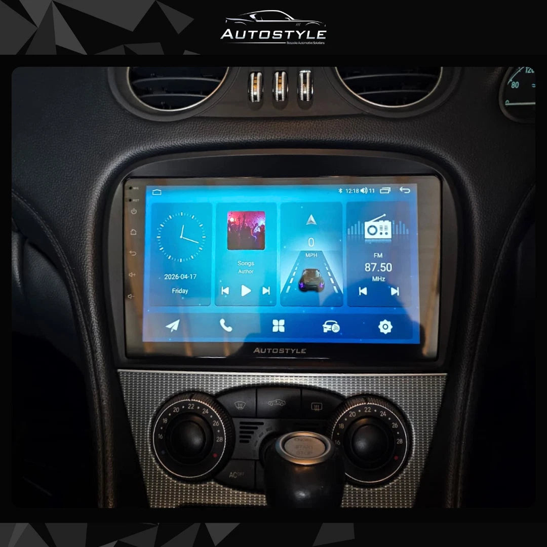 Mercedes-Benz SL Class R230 Apple Carplay / Android Auto 9" Stereo Upgrade