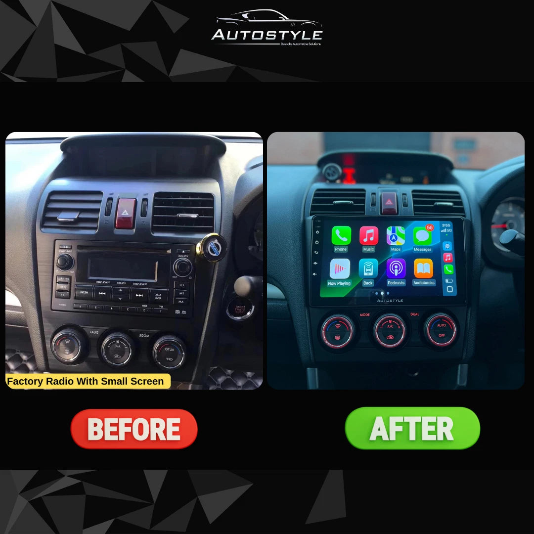 Subaru Forester 4 SJ Impreza XV WRX Apple Carplay / Android Auto 9" Stereo Upgrade RHD 2012-15