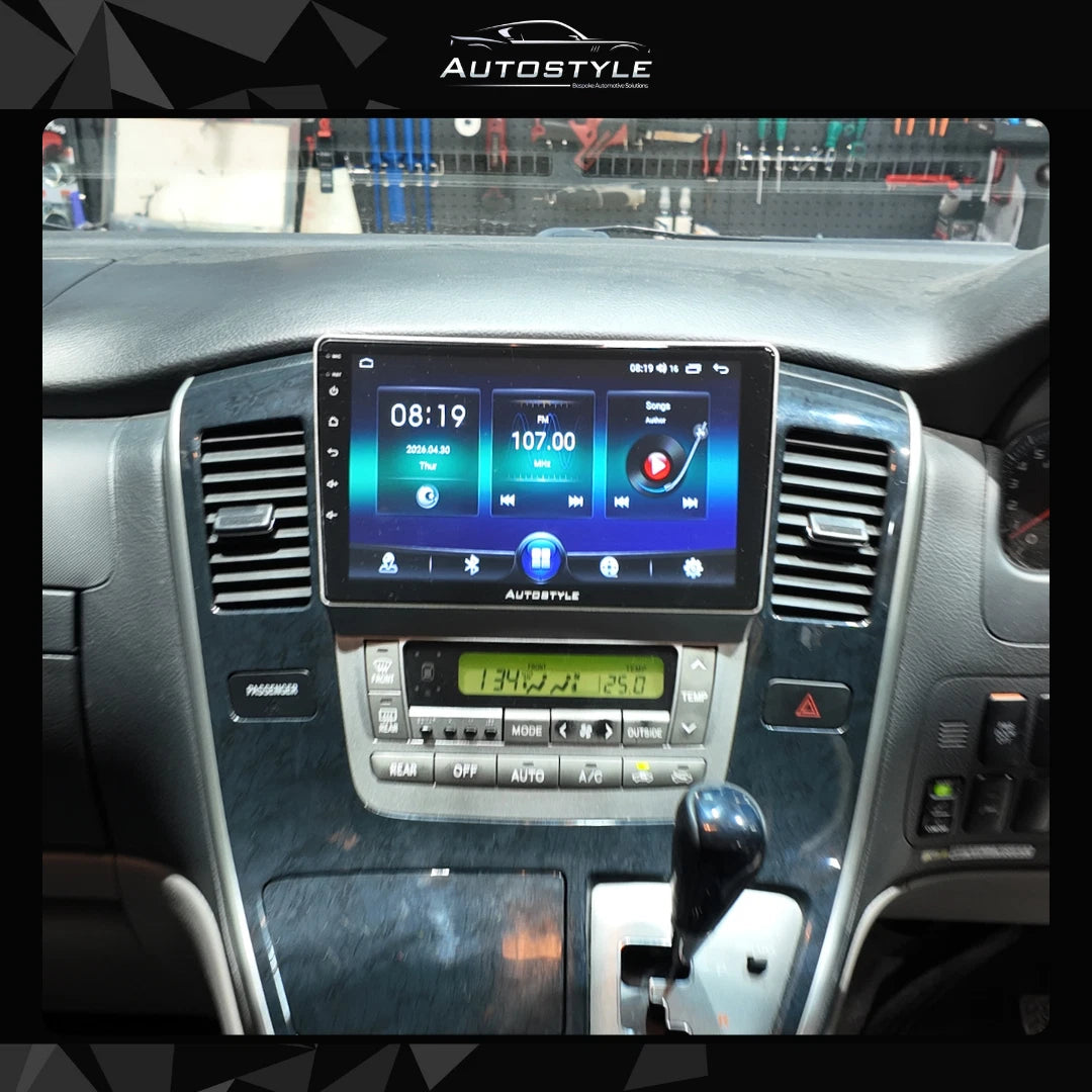 Toyota Alphard 1 AH10 Apple Carplay / Android Auto 9" Stereo Upgrade 2002-2005