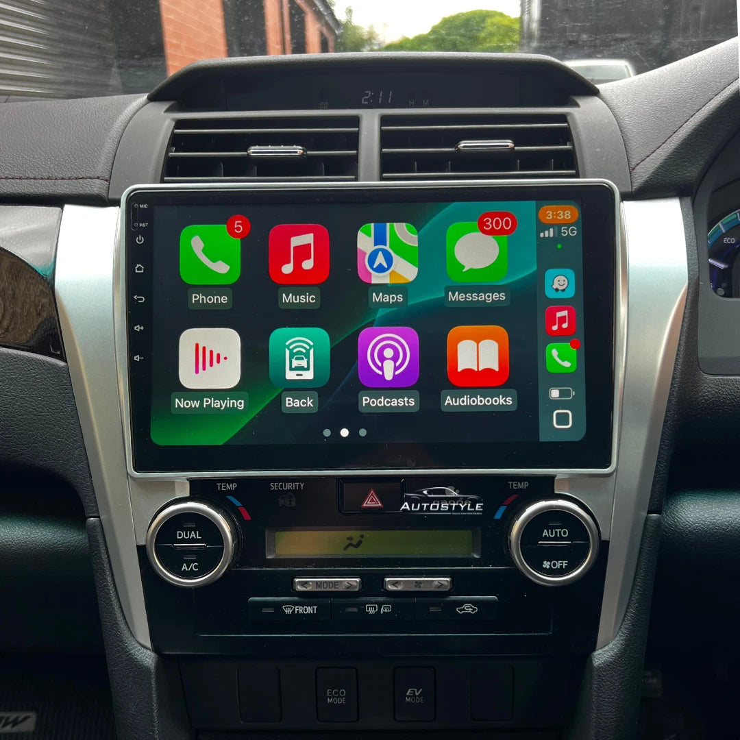 Toyota Camry XV50 Apple Carplay / Android Auto 9" Stereo Upgrade 2011-2014